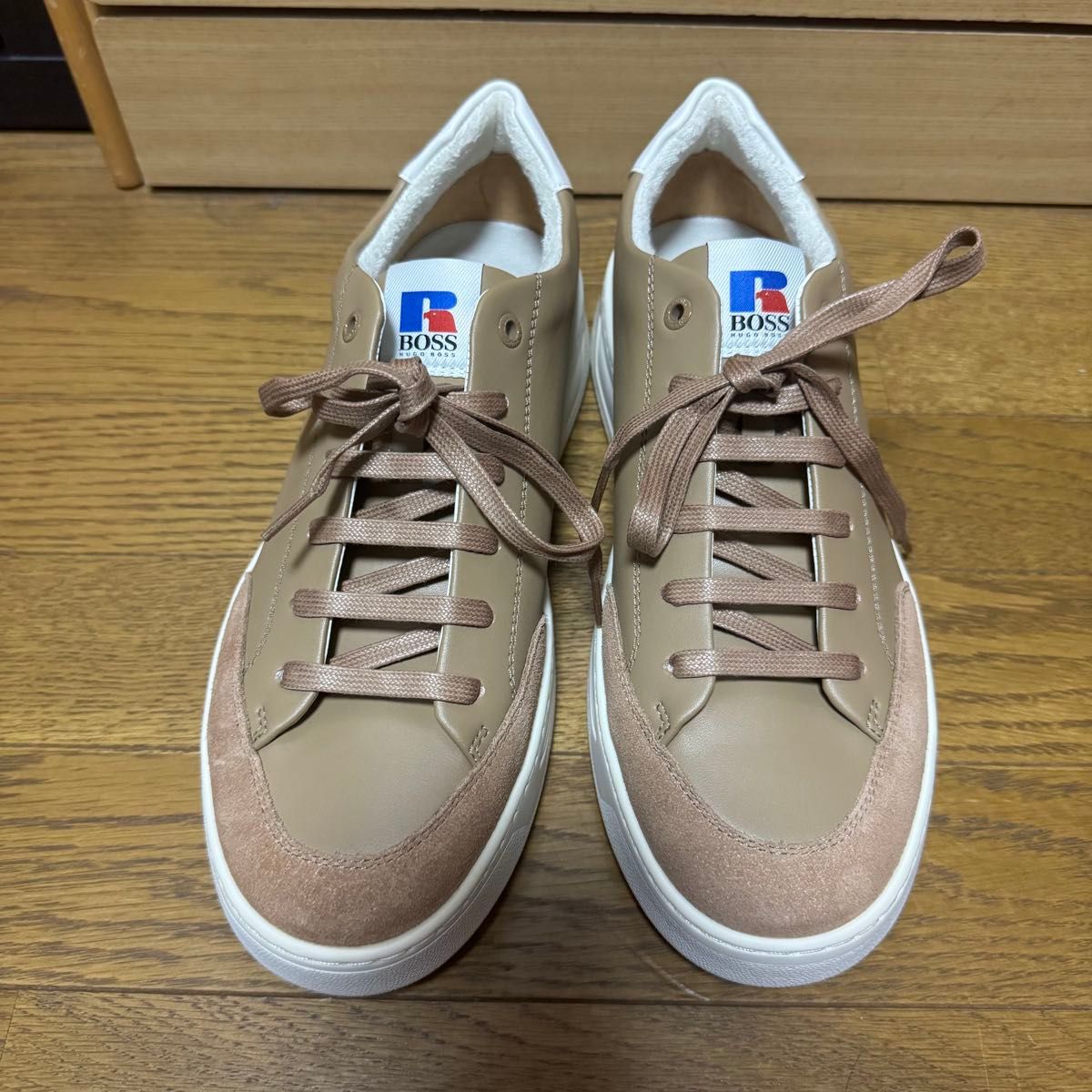 BOSS Russell Athletic ヒューゴボス ラッセルアスレチック レザー