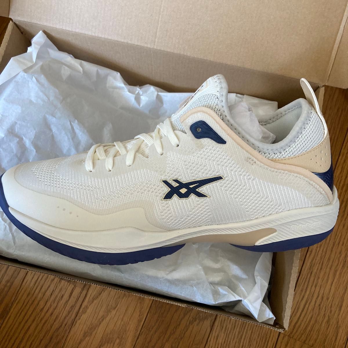 asics GLIDE NOVA FF3 CREAM/THUNDER BLUE｜Yahoo!フリマ（旧PayPay
