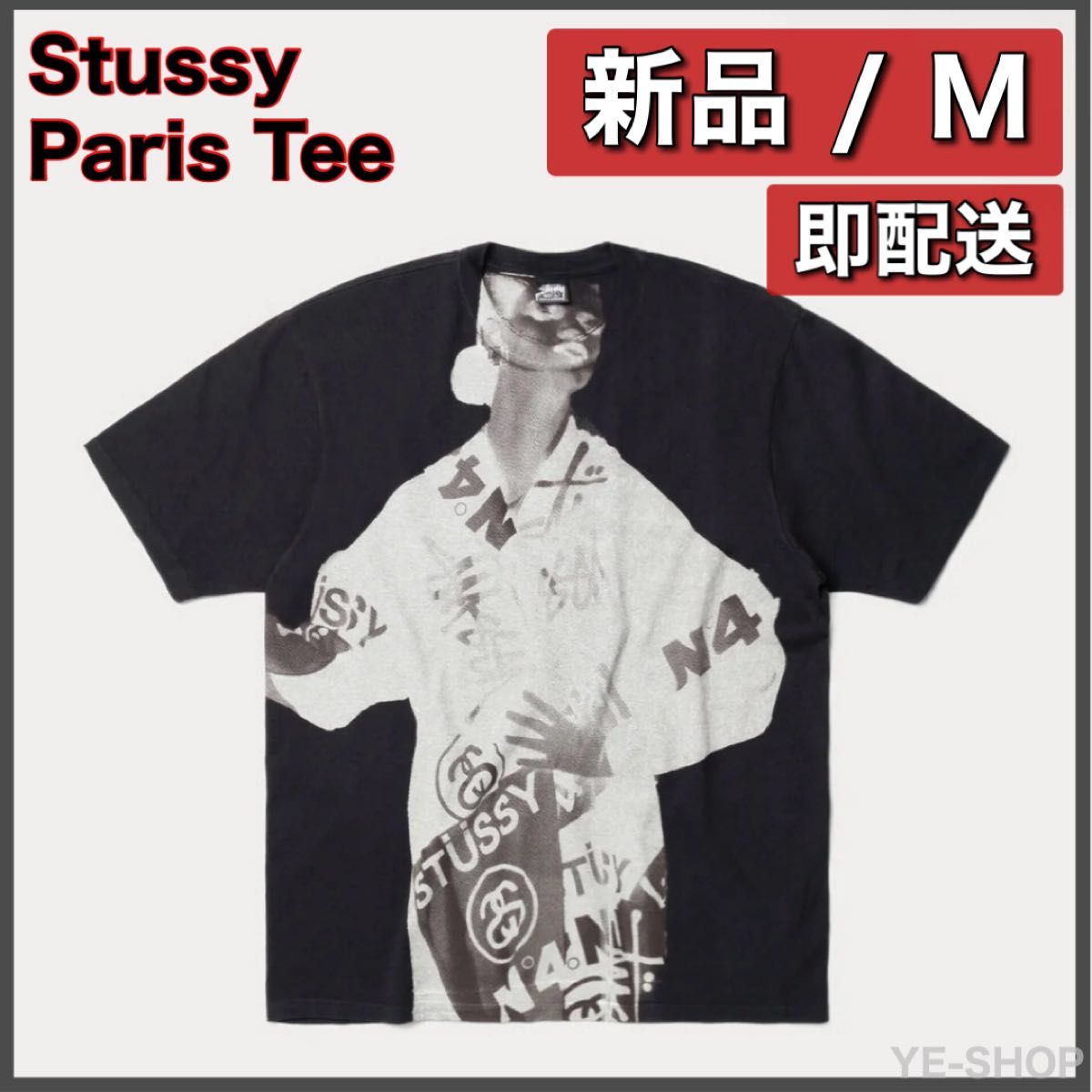 新品M／Stussy Paris Tee 