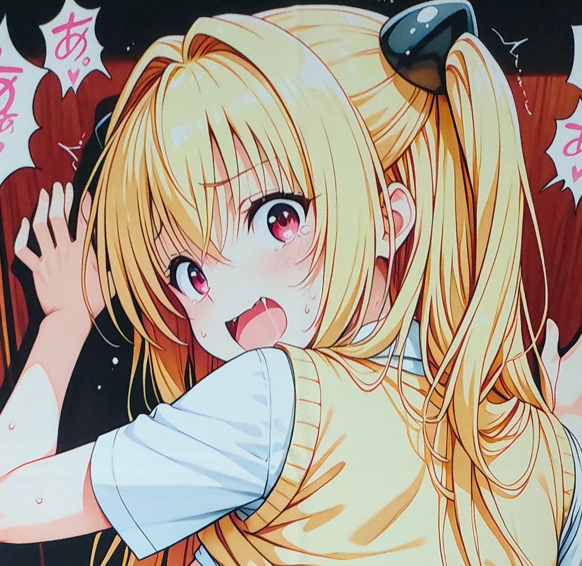 ゆ*う様 金色の闇 ToLOVEる バスタオル タペストリー シークレット ゆ