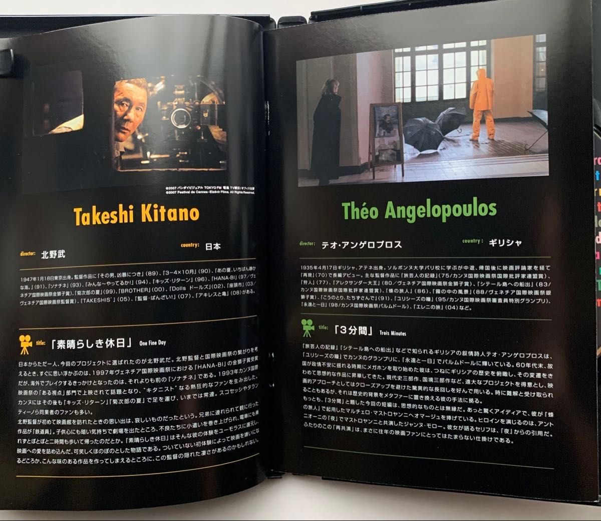 それぞれのシネマ〜カンヌ国際映画祭60回記念製作映画〜 (オムニバス