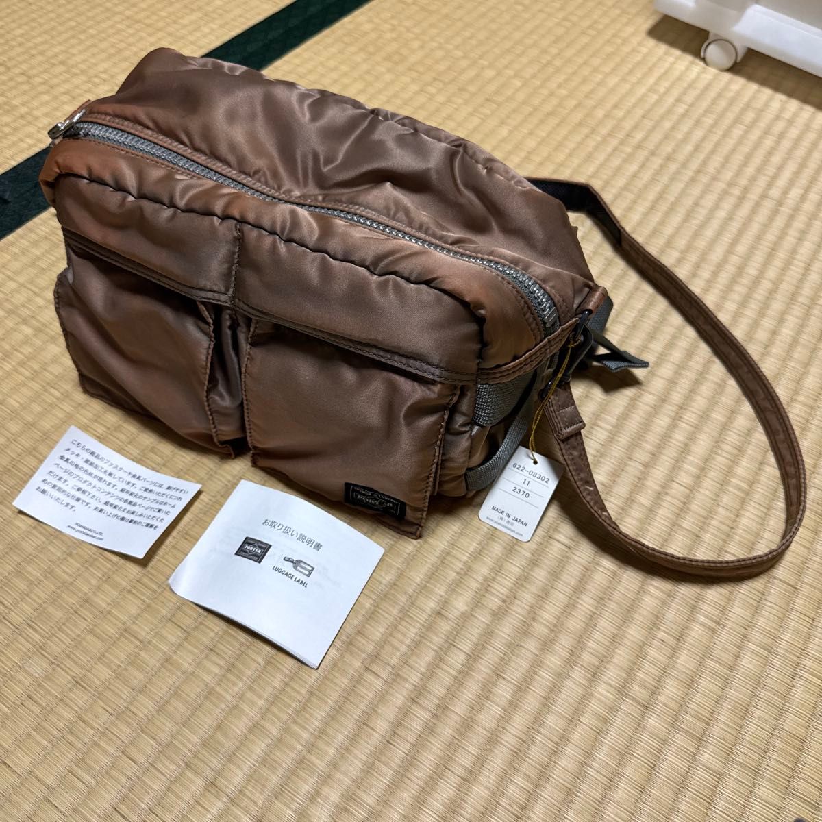 PORTER TANKER 2WAY ウエストバッグ シルバーグレー 日焼けあり｜Yahoo