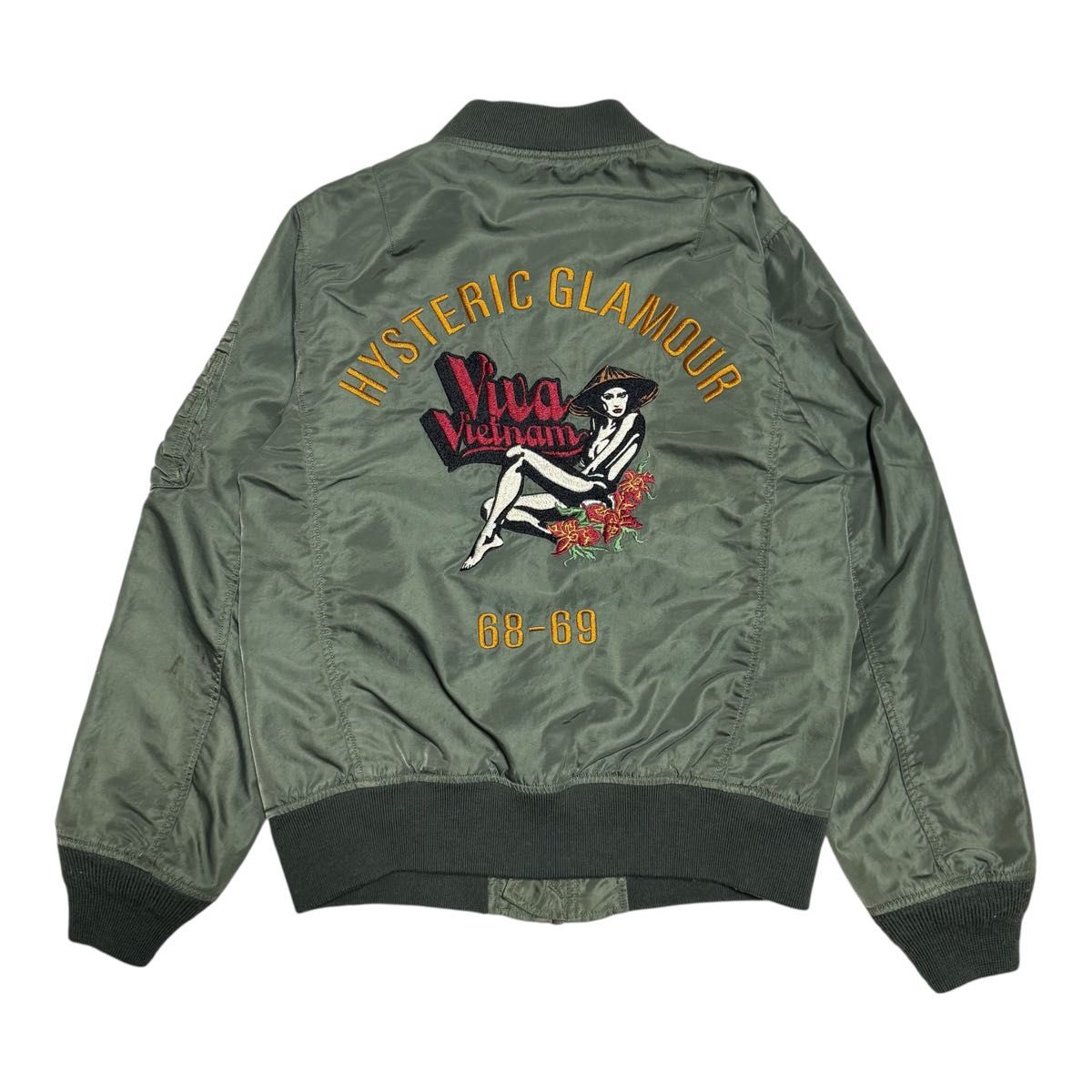 激レア】HYSTERIC GLAMOUR ヒステリックグラマー MA-1 メンズ サイズS