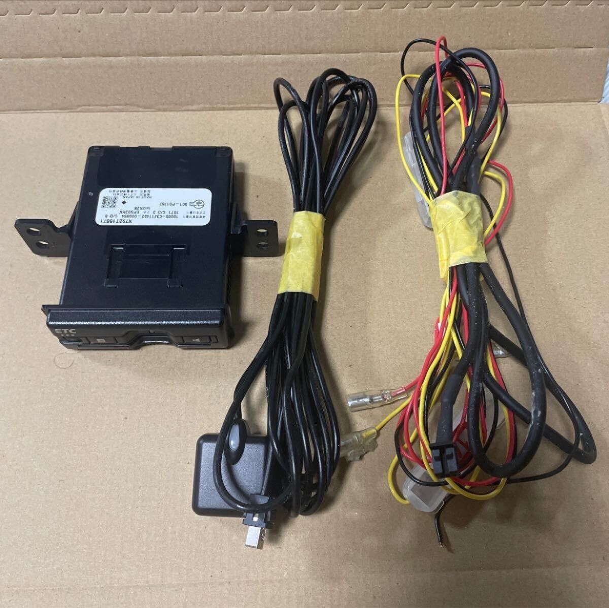 スズキ純正 ETC EPS03HV アンテナ分離 新セキュリティ対応 ETC車載器