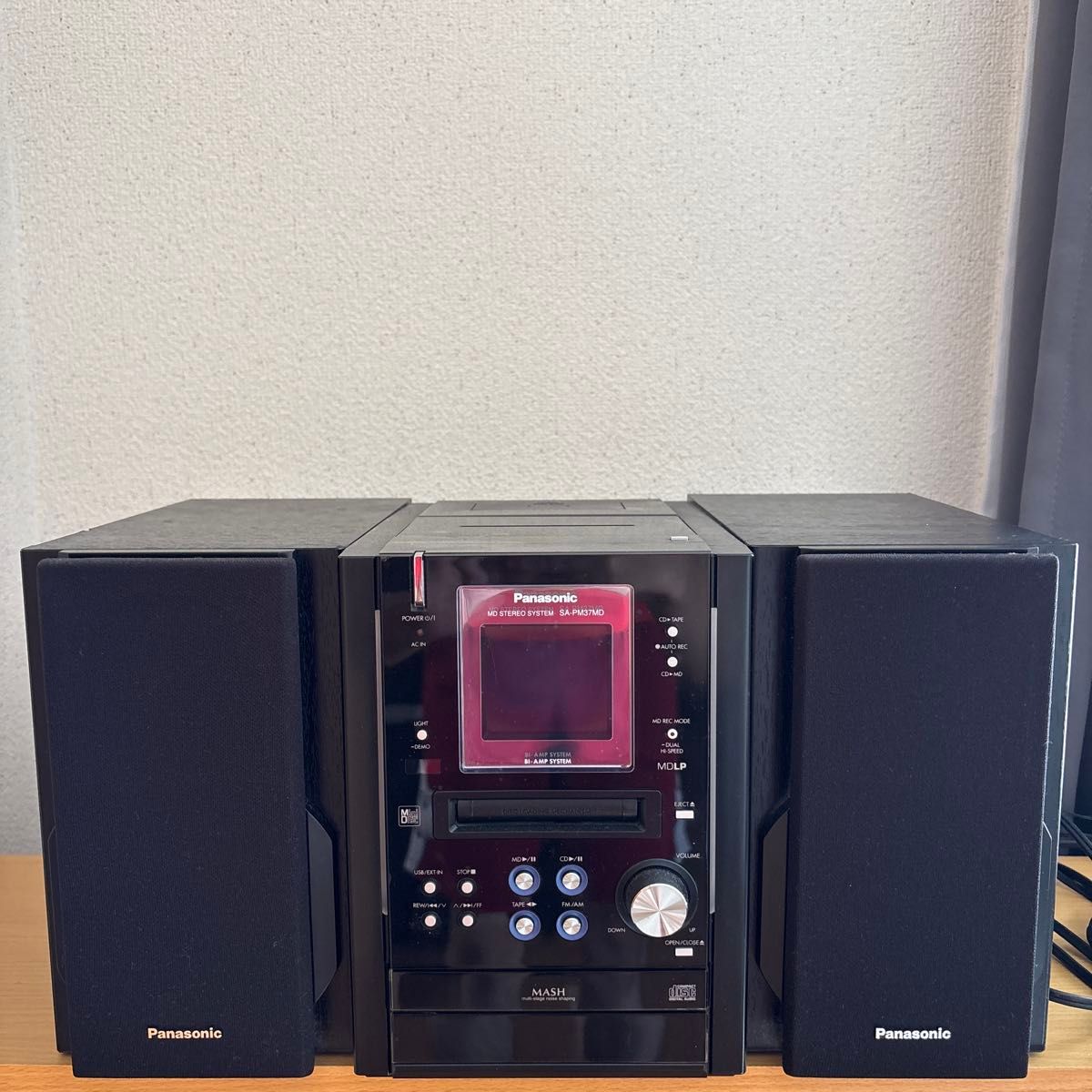 Panasonic ミニコンポ MDステレオシステム SC-PM37MD 現状品 2001年製