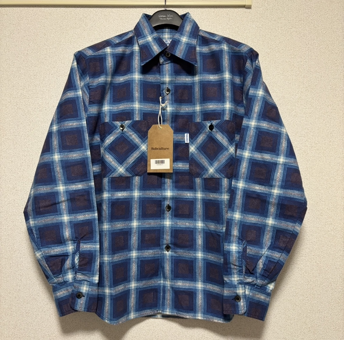 キムタク着 25AW Subculture サブカルチャー オンブレチェック