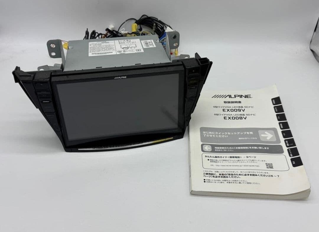 アルパイン 9インチ SDナビ EX009V-PRA プリウスα EX009V ALPINE