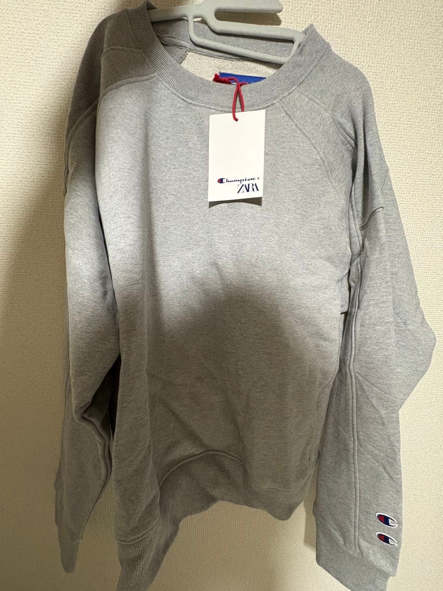 CHAMPION ZARA パッチ クルーネック スウェットシャツ Mサイズ｜Yahoo