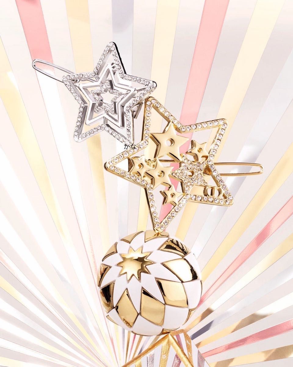 Christian DIOR ディオール ノベルティ ゴールド ホリデー限定 スター