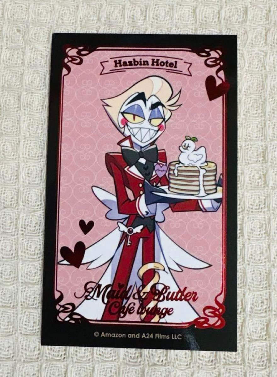 ハズビンホテル Hazbin hotel Maid & Butlerアニメイトカフェ 箔押し