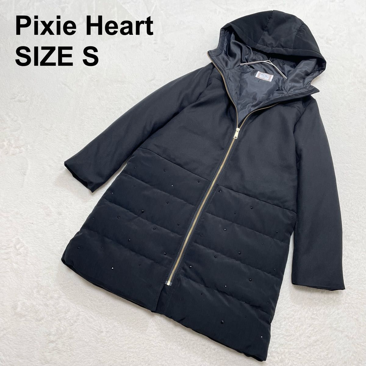 美品】Pixie Heart ピクシーハート スワロフスキー ビジュー ダウン