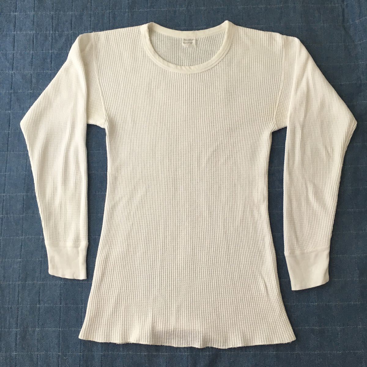 70sサーマルシャツ SEARSシアーズ白くまタグ ビンテージコットン100