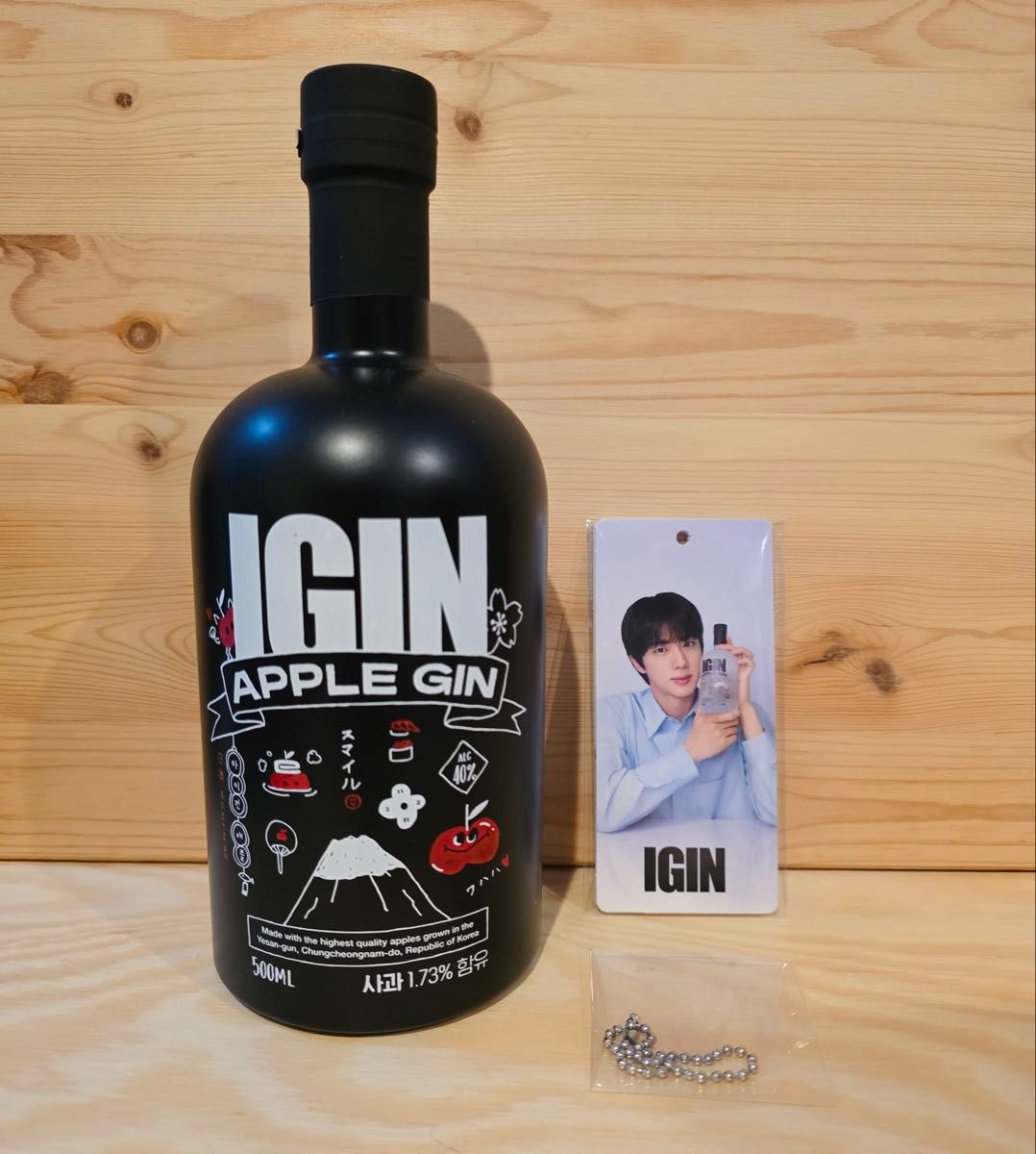 JIN IGIN APPLE GIN JAPAN Edition ポップアップ ネックタグ 付き BTS
