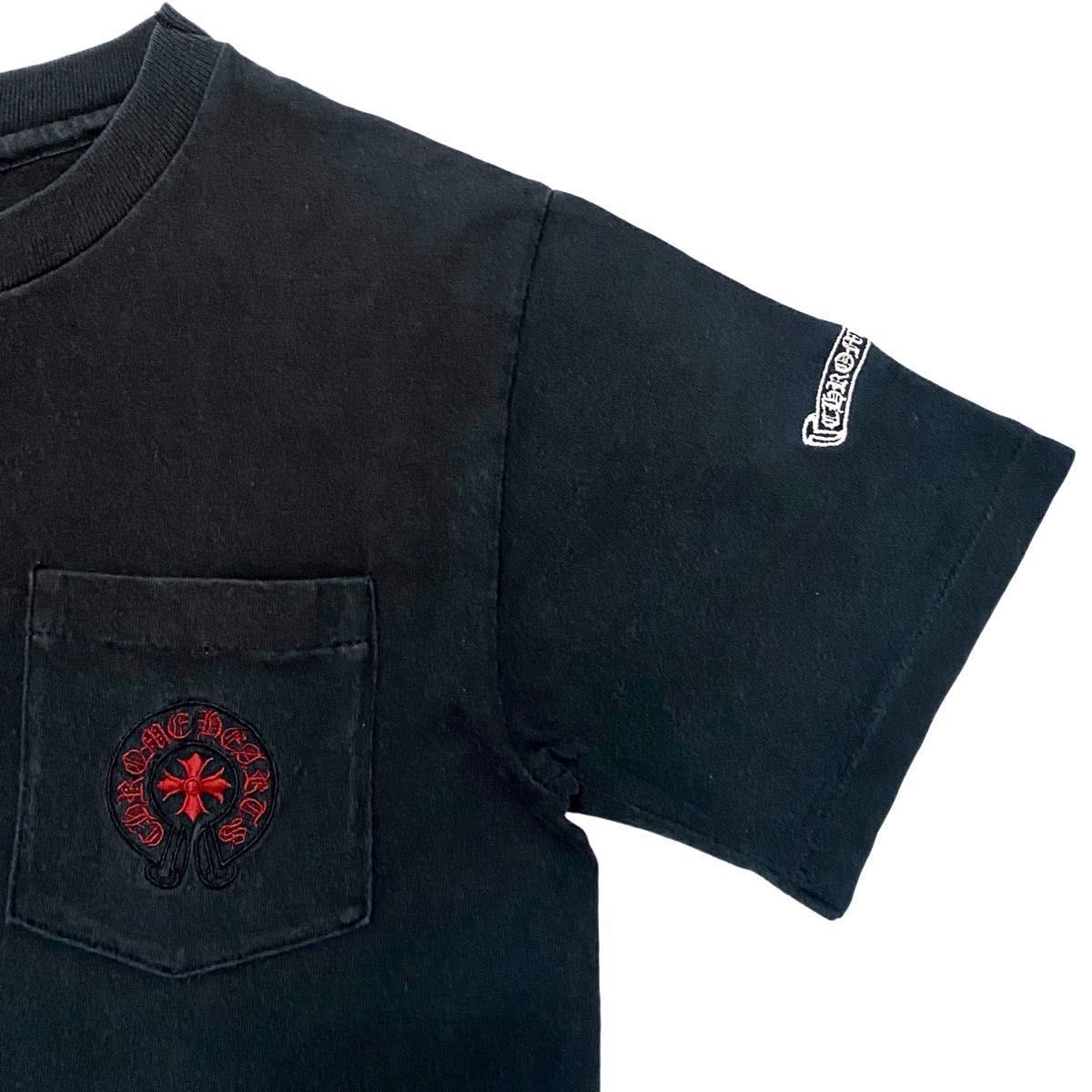 CHROME HEARTS クロムハーツ 90s 初期 刺繍 プリント 半袖 Tシャツ Tee
