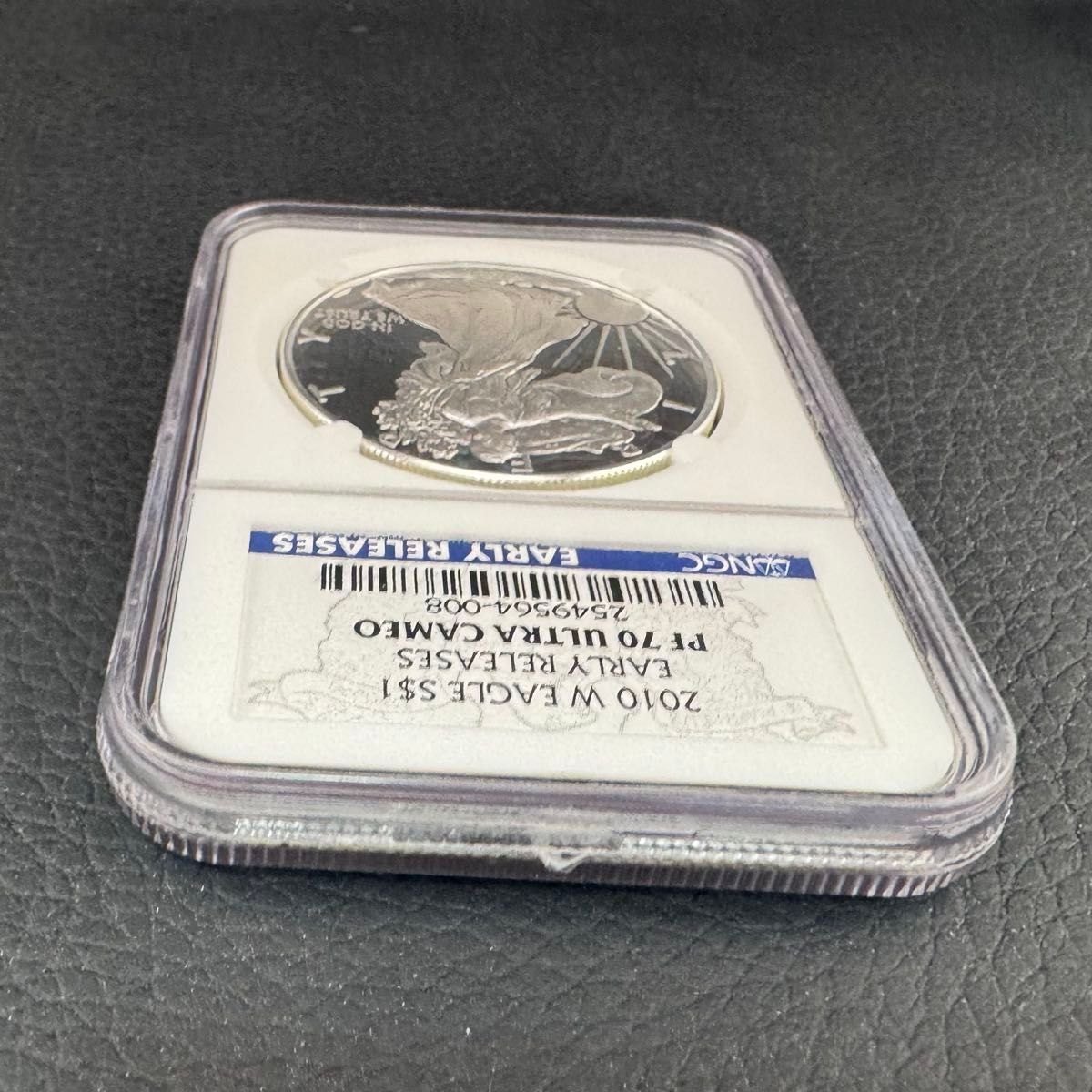 イーグル 銀貨 2010年 NGC PF70 プルーフ 最高鑑定 純銀 1オンス 1oz