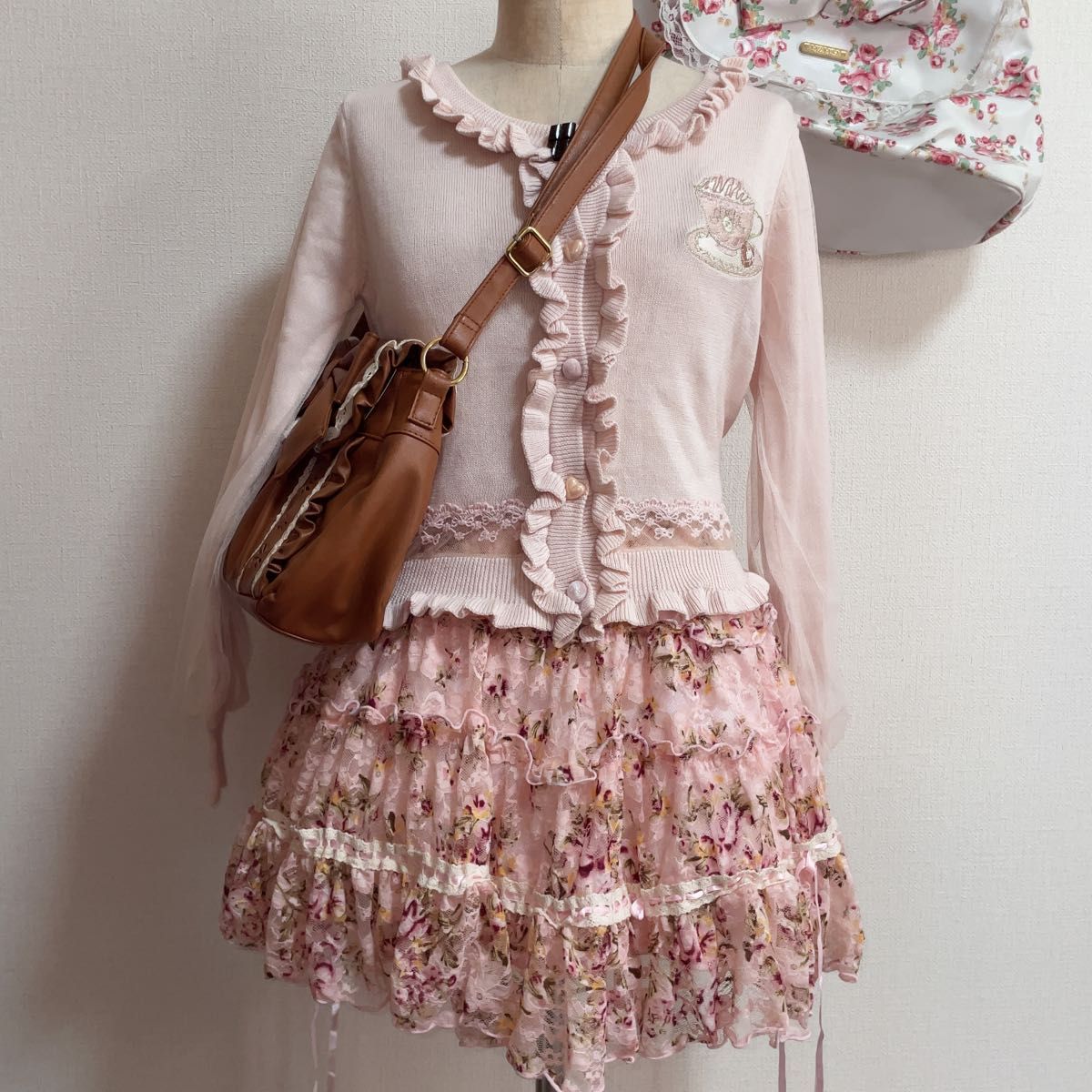 新品タグ付き】LIZ LISA リズリサ バレンタイン カーディガン姫ギャル