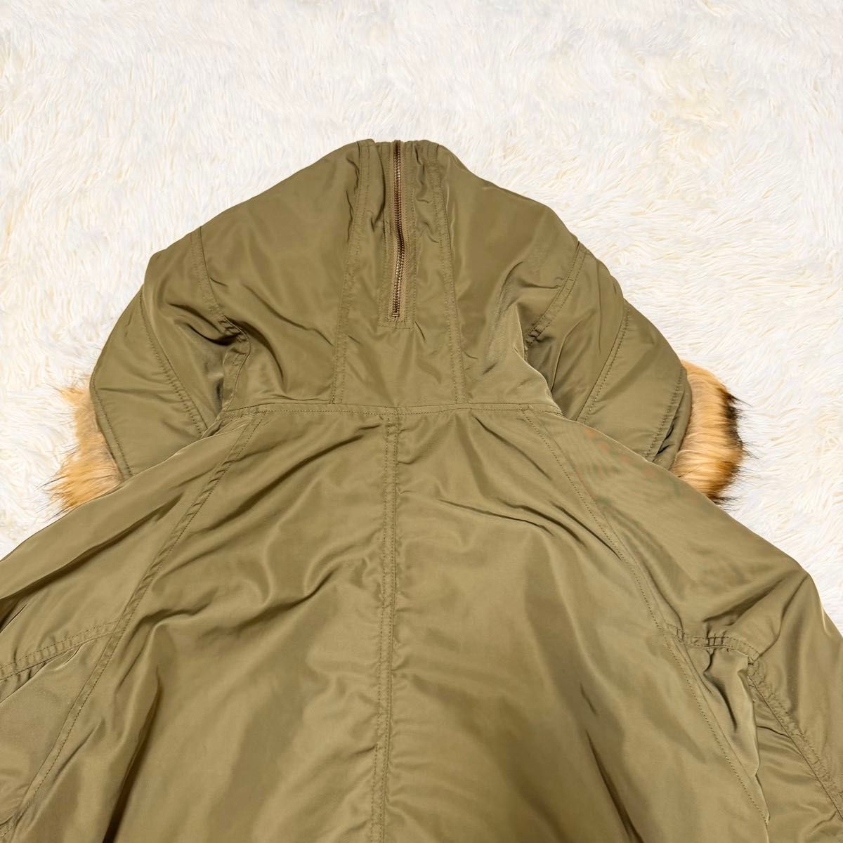 MOUSSY N-2B フライトジャケット Y2K archive カーキ ミリタリー N2B