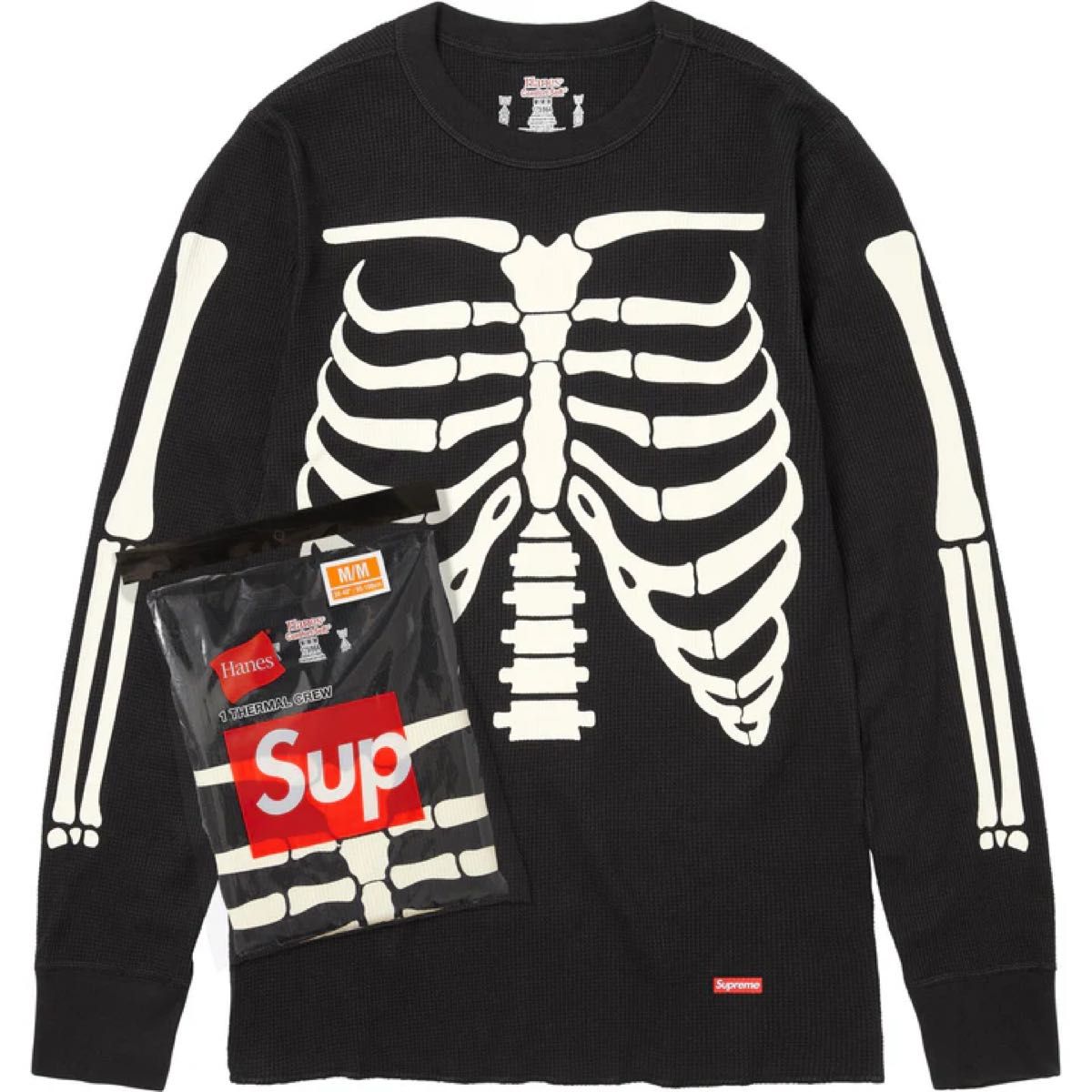 XL】Supreme/Hanes Bones Thermal Crew (1 Pack)｜Yahoo!フリマ（旧