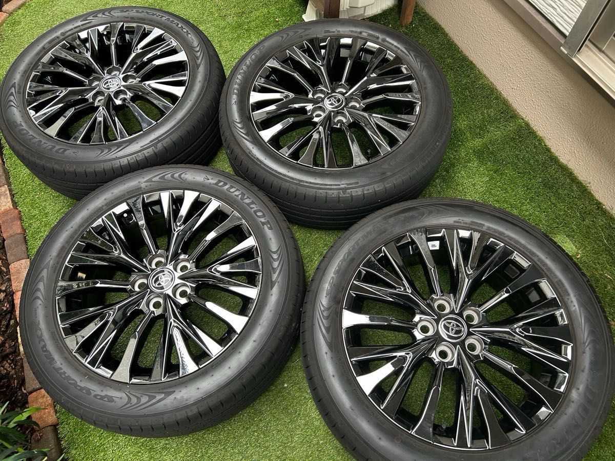 トヨタ ヴェルファイア 40系 純正ホイールセット センターキャップ付き