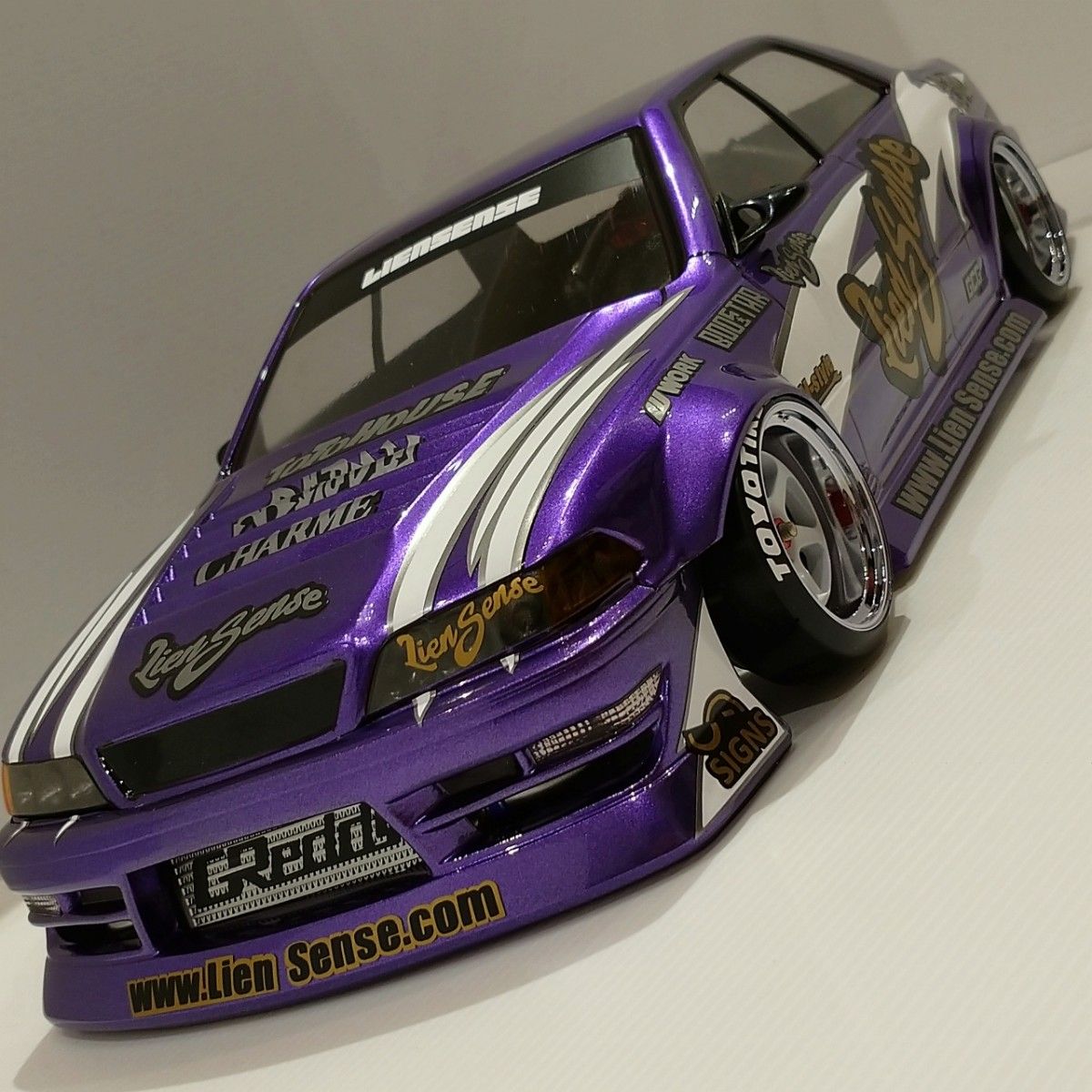 LienSense JZX100 MARK2 カッティングステッカー ラジドリ ToTo HOUSE