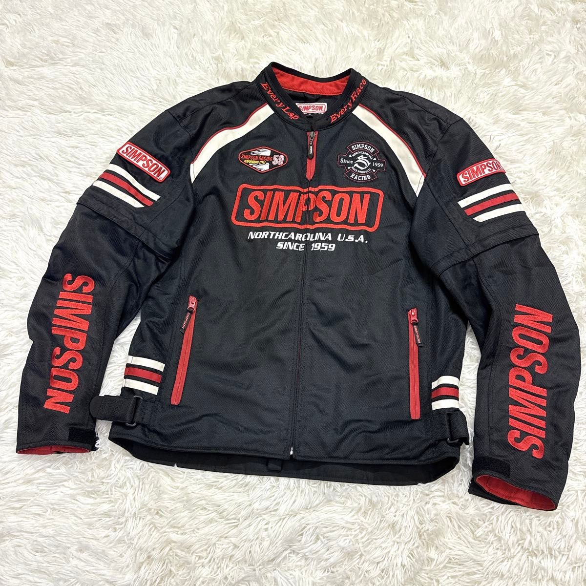 SIMPSON レーシングジャケット Lサイズ SIMPSON レーシングジャケット
