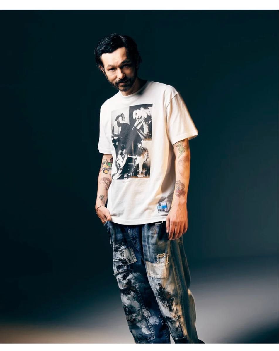 glamb THE BLUE HEARTS Tシャツ 白L 新品未開封 グラム ブルーハーツ
