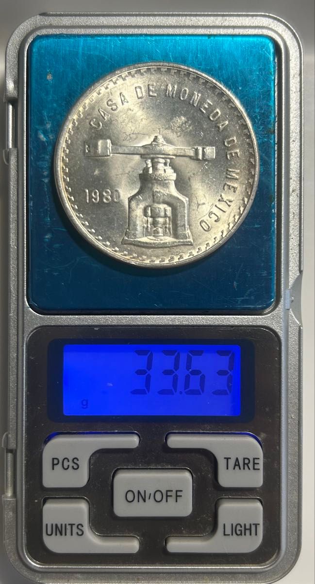 メキシコ 1オンス銀貨 1980年 古銭 / 銀貨 / 外国コイン｜Yahoo!フリマ