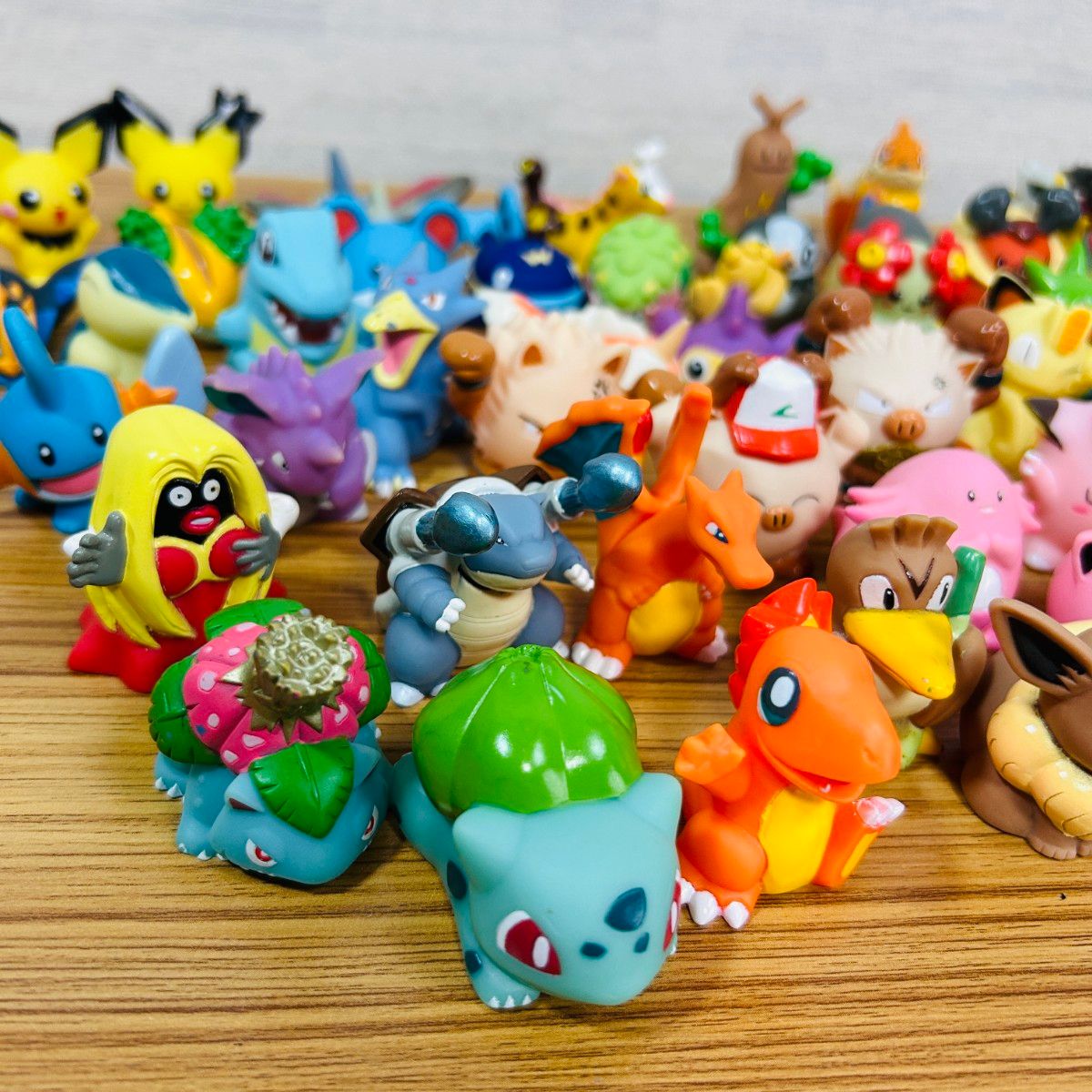 ポケモンキッズ 指人形 まとめ売り 55体セット ソフビフィギュア