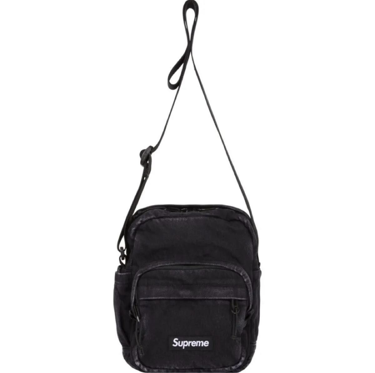 Supreme 2025FW Denim Shoulder Bag Black シュプリーム デニム