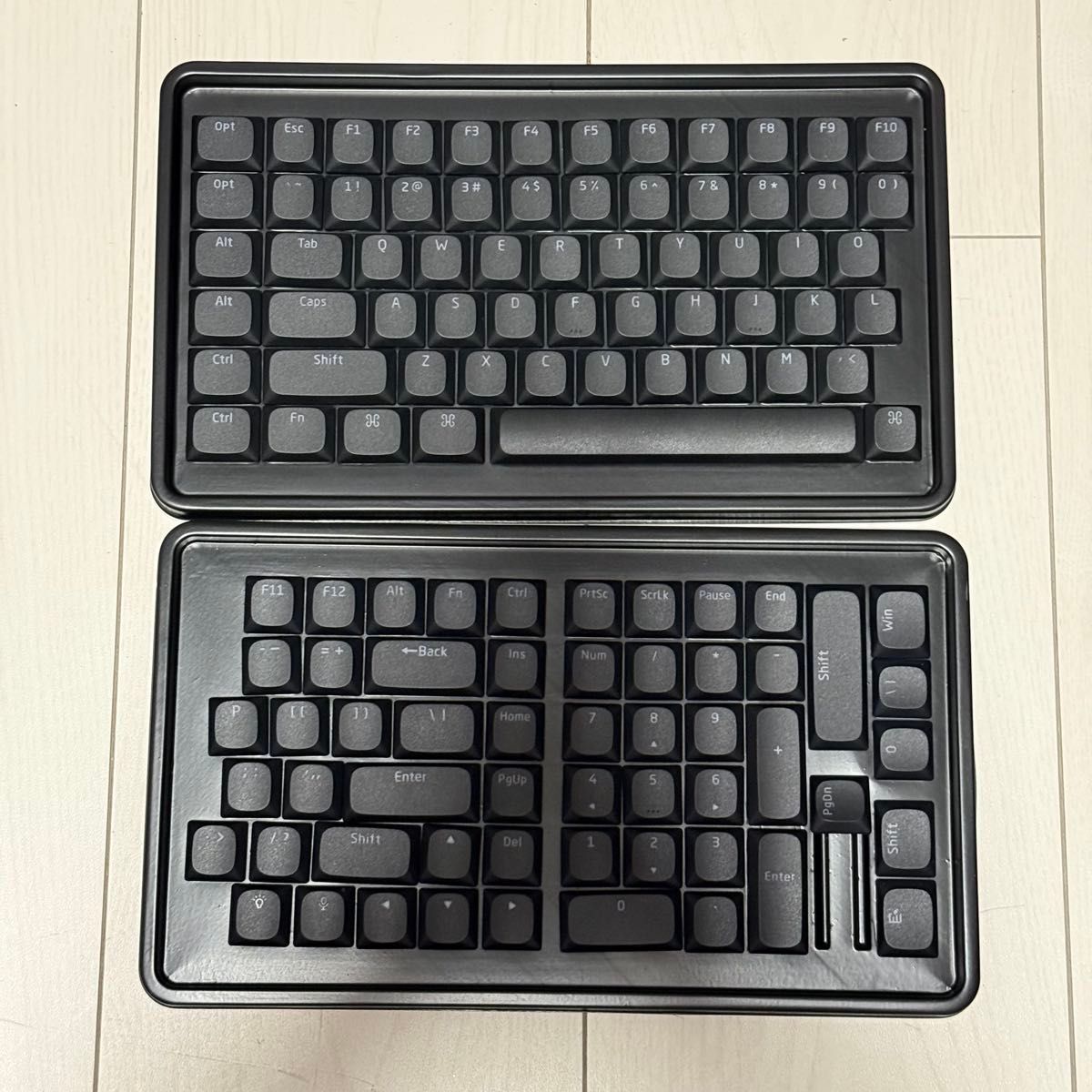 roBa-LP フルセット 無線接続 左右分割 トラックボール キーボード