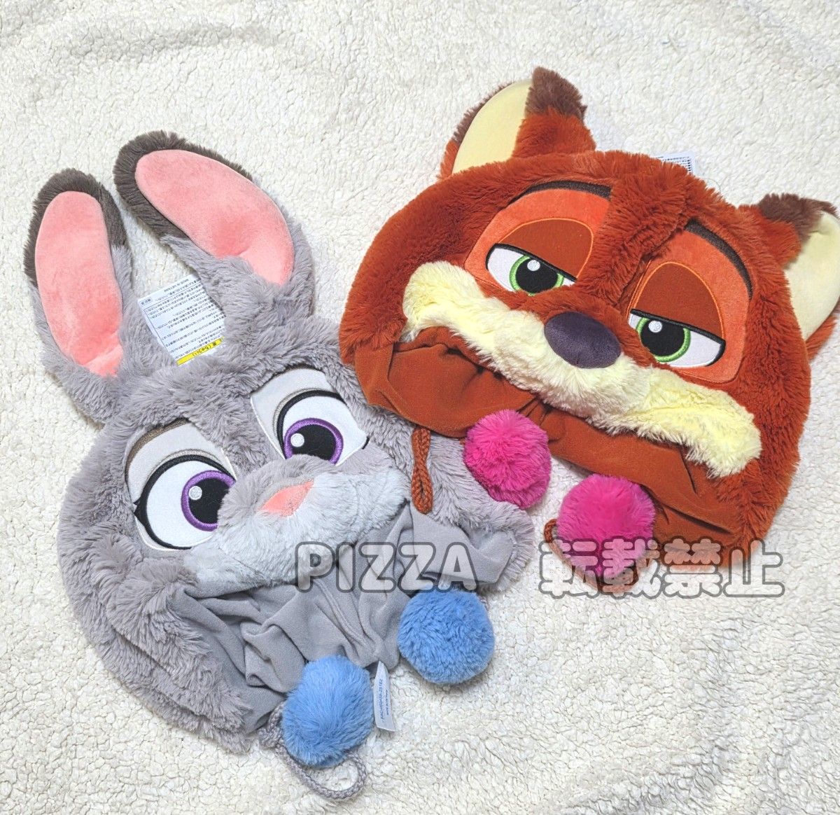新品・2点セット】東京ディズニーリゾート ニック ジュディ ファン