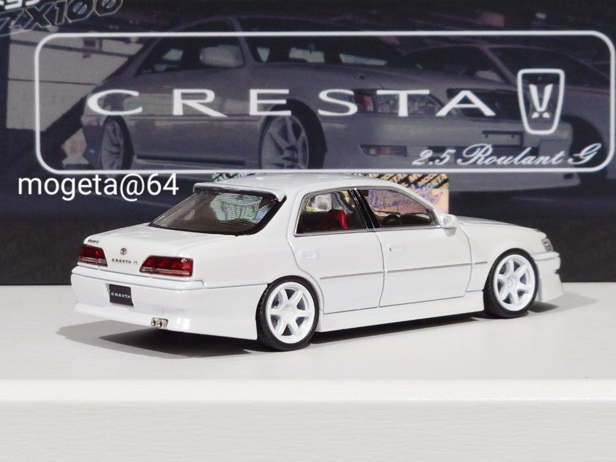999台限定】MORTAL 1/64 TOYOTA CRESTA JZX100 クレスタ ルラーンG