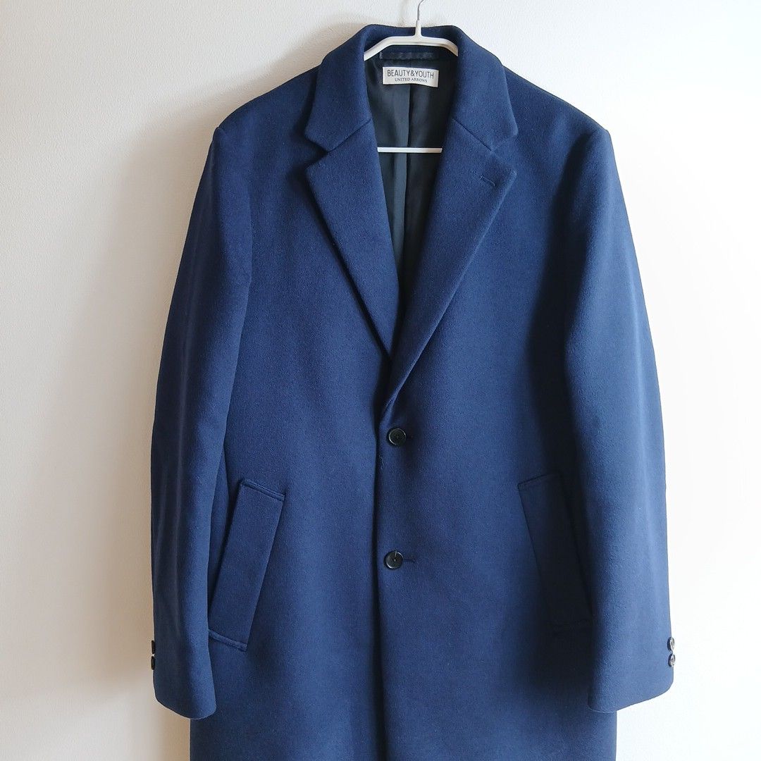 UNITED ARROWS ユナイテッドアローズ コート メンズ ブランド 紺色