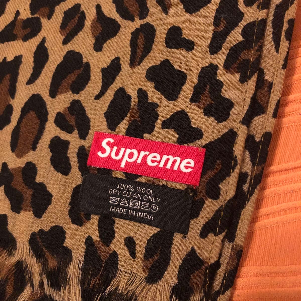 Supreme シュプリーム レオパード柄 ウール マフラー ストール｜Yahoo