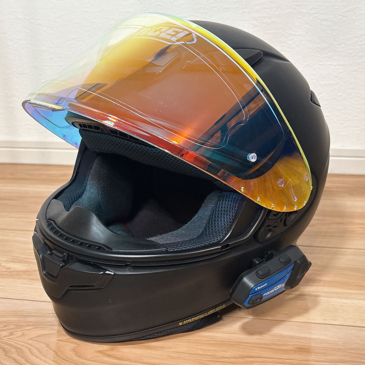 インカム付き】 SHOEI ショウエイ Z-8 フルフェイス ヘルメット XL