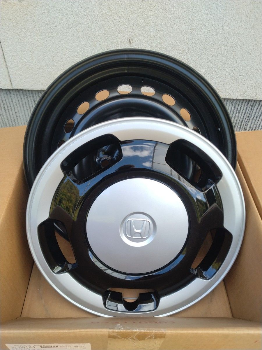 未使用 ホンダ純正 N-WGN N-BOX 14インチ ホイールカバー スチール