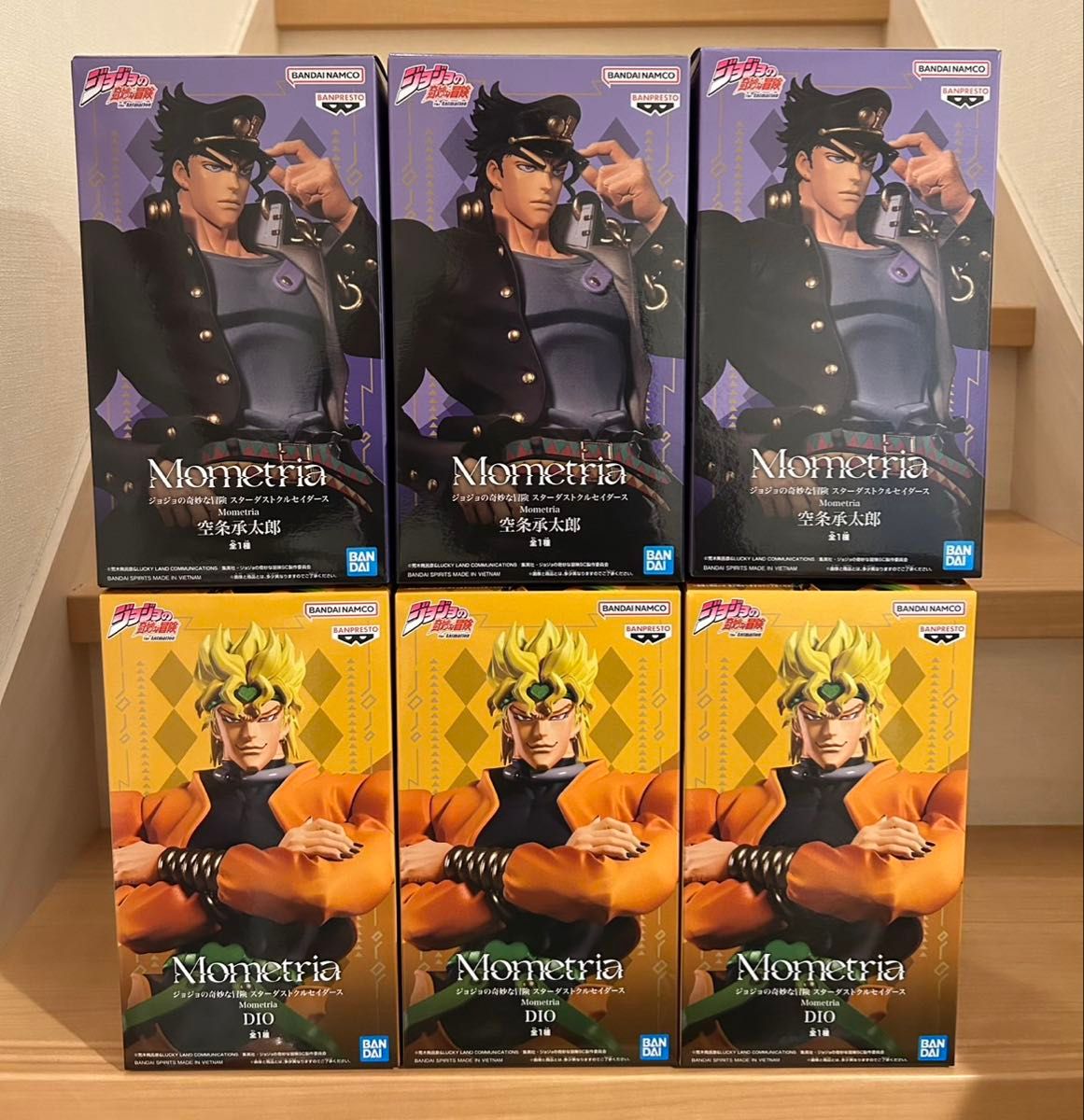 新品未開封】ジョジョの奇妙な冒険 Mometria 空条承太郎 DIO