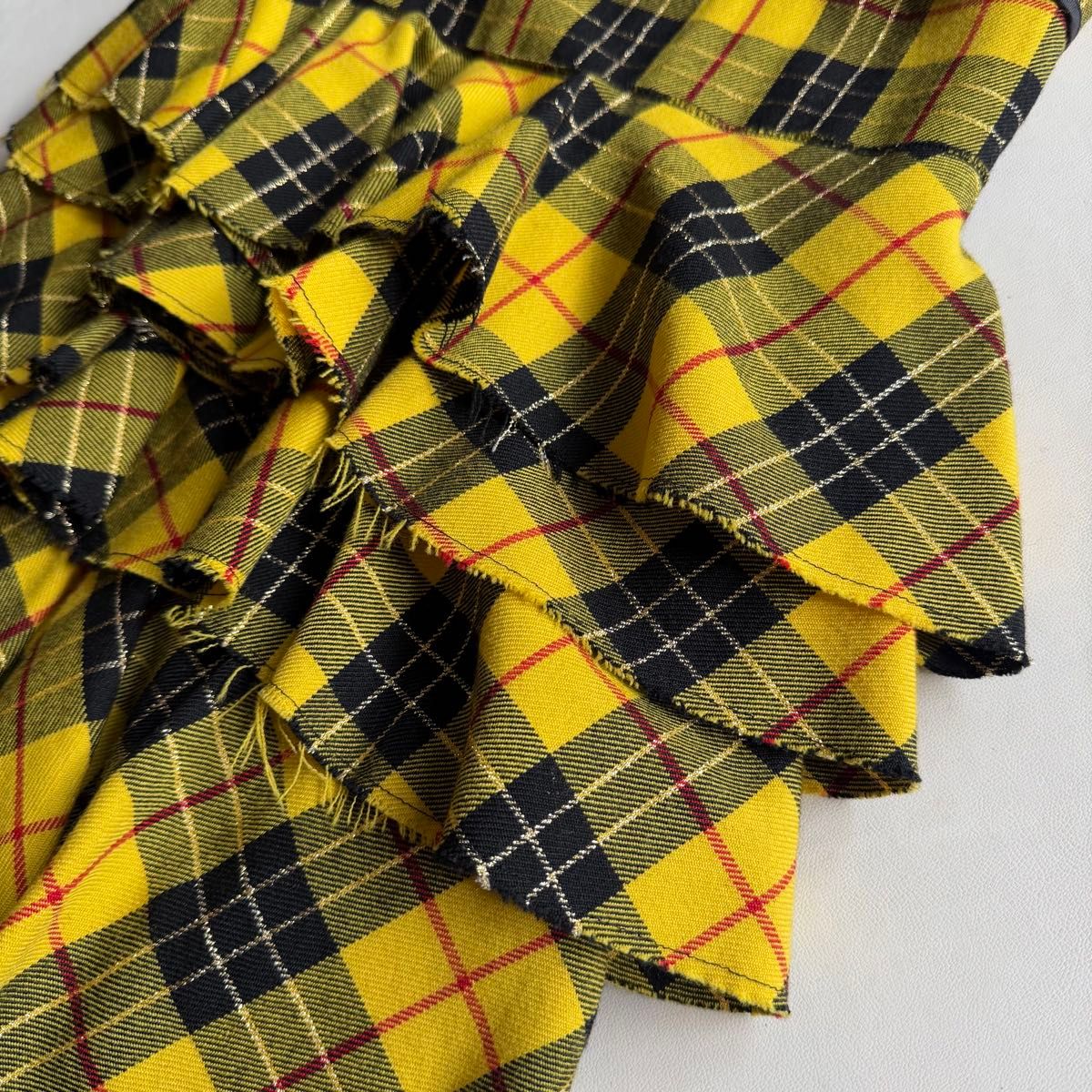 美品》99aw COMME des GARCONS コムデギャルソン ラップ ティアード