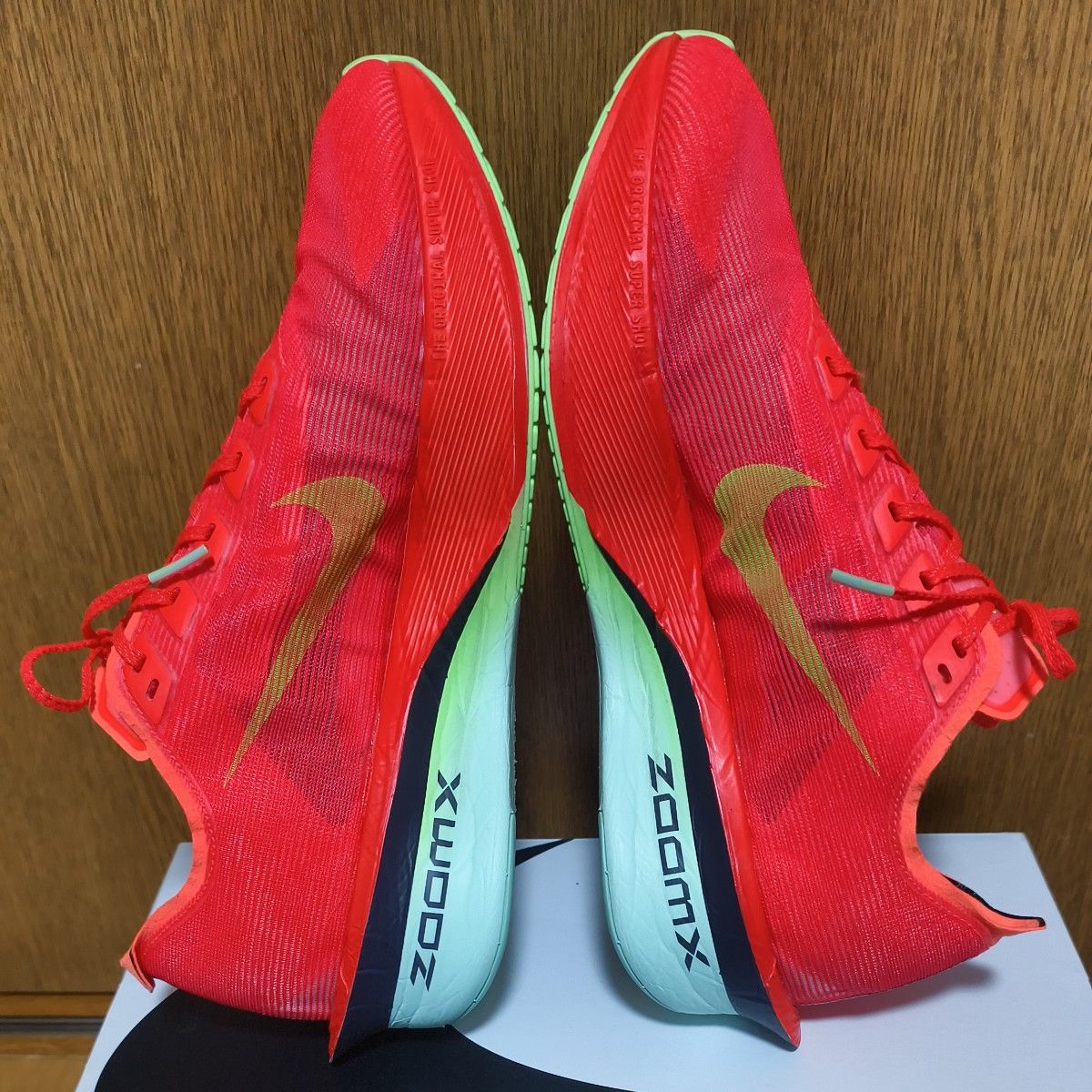 27 5cm ナイキ ヴェイパーフライ 4 メンズ ロード レーシングシューズ