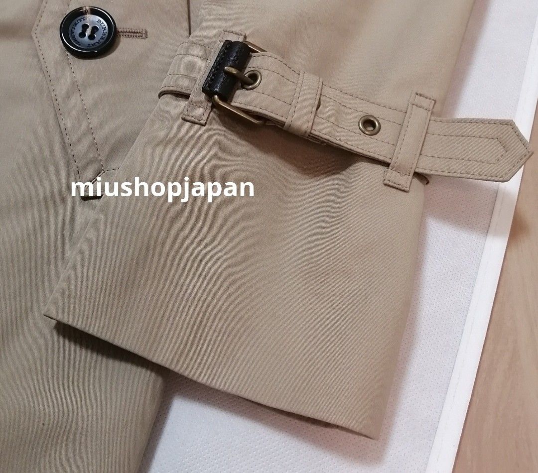 本物上質 M BURBERRY バーバリー トレンチコート ノバチェック