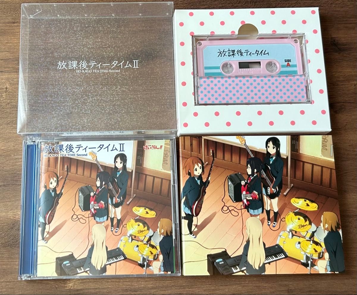 けいおん 放課後ティータイム II CD 2枚組 初回限定盤 カセット K-ON