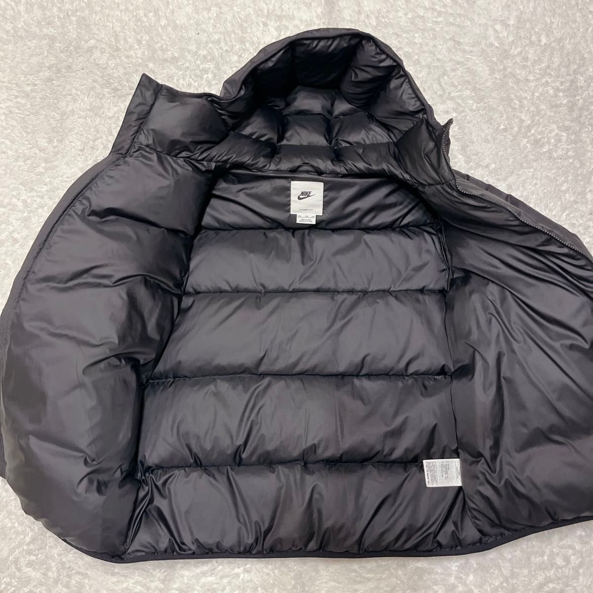 極美品 ナイキ NIKE storm fit ストームフィット 肉厚 短丈 ダウン