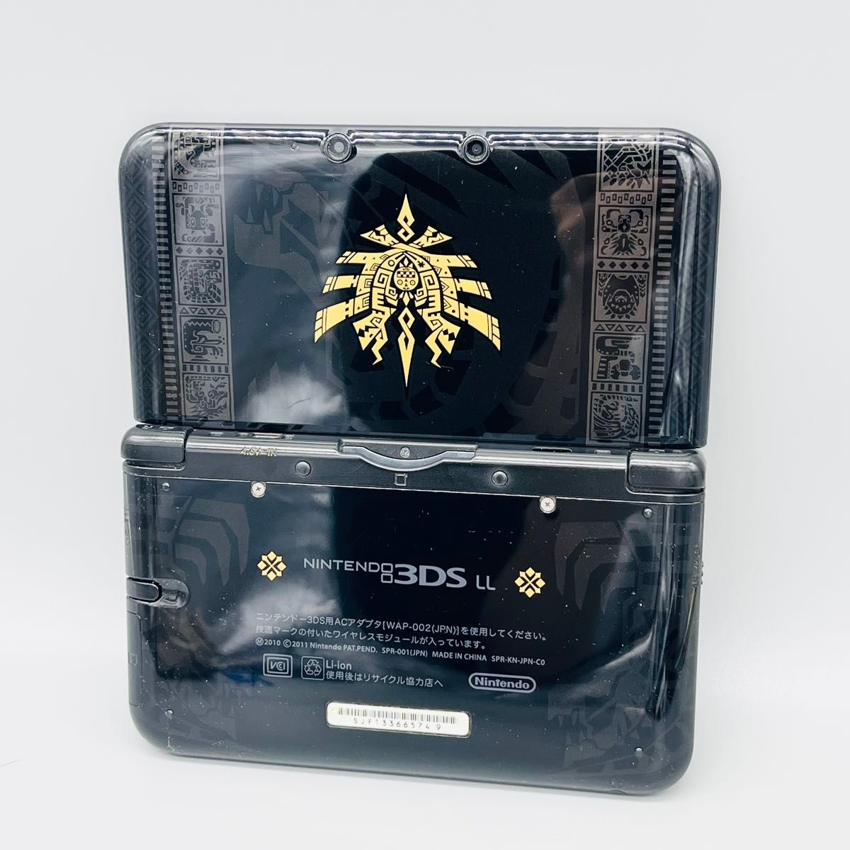 Nintendo 3DS LL ゴア マガラ ブラック モンスターハンター4 モンハン