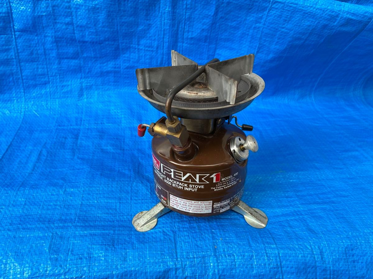 Coleman PEAK1 MODEL 400 コールマン ピーク1 ストーブ(プラスチック