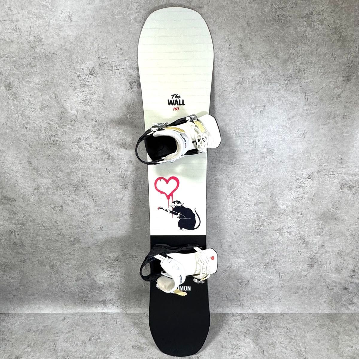 限定】SALOMON バンクシー コラボ TheWall スノボセット 151 サロモン