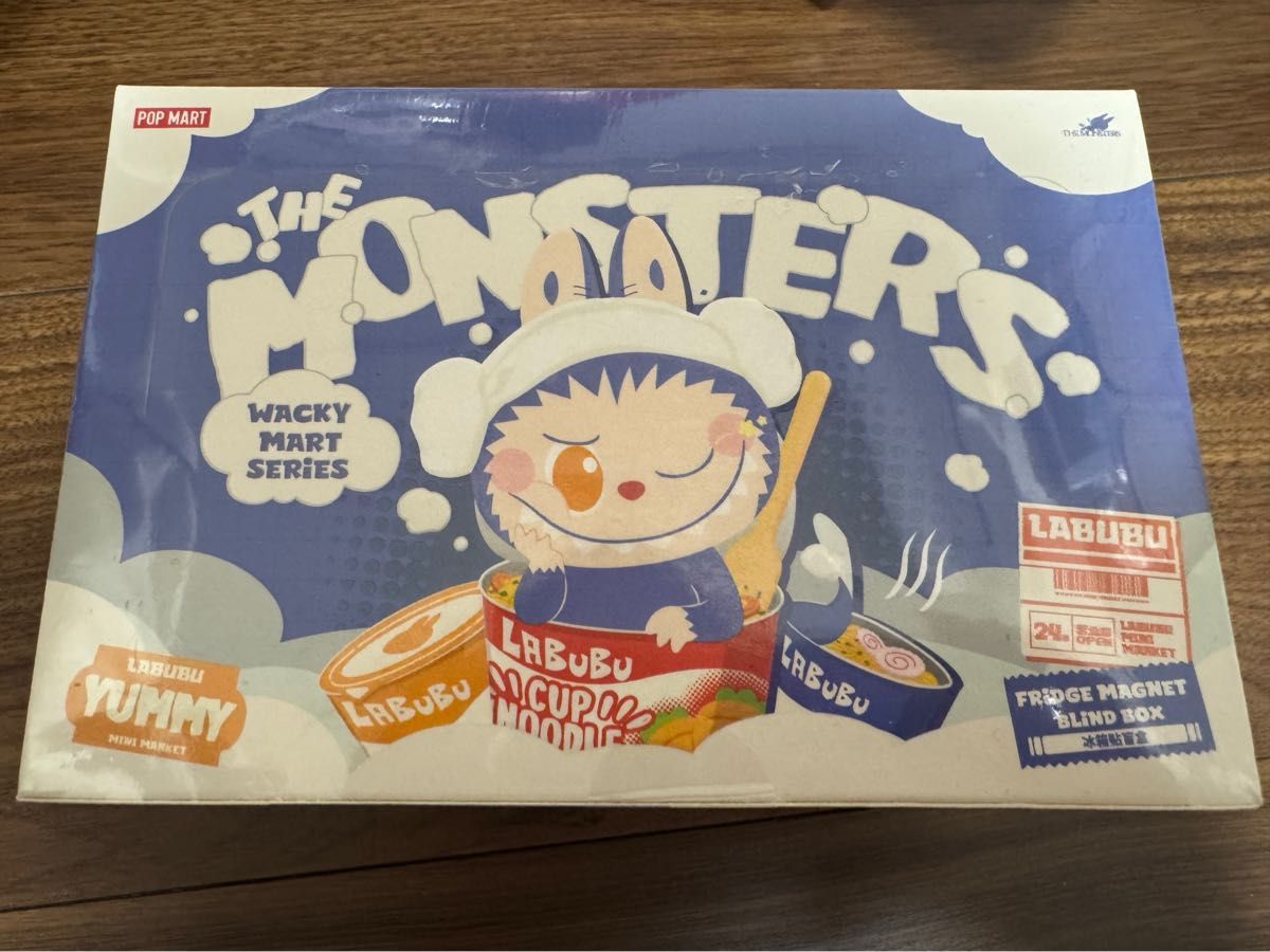 Labubu Wacky Mart マグネット 1アソートボックス ラブブ THE MONSTERS