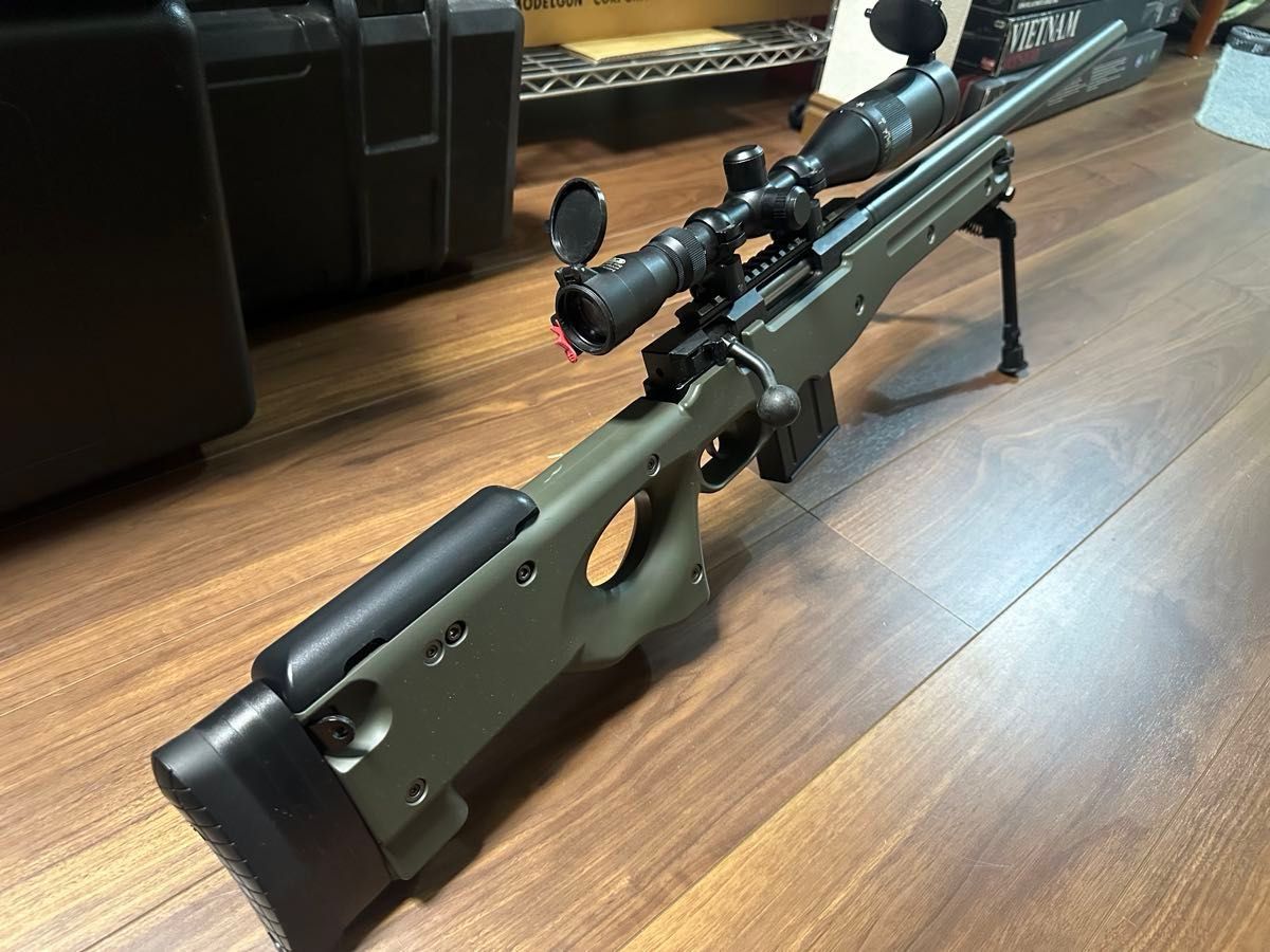 オマケ追加 東京マルイ l96 OD ボルトアクション スナイパーライフル
