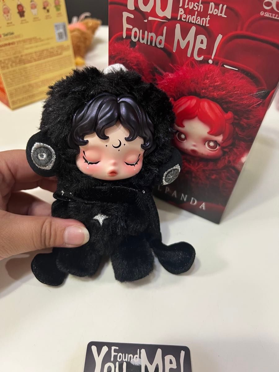 SKULLPANDA スカルパンダ ぬいぐるみペンダント you found me darkness