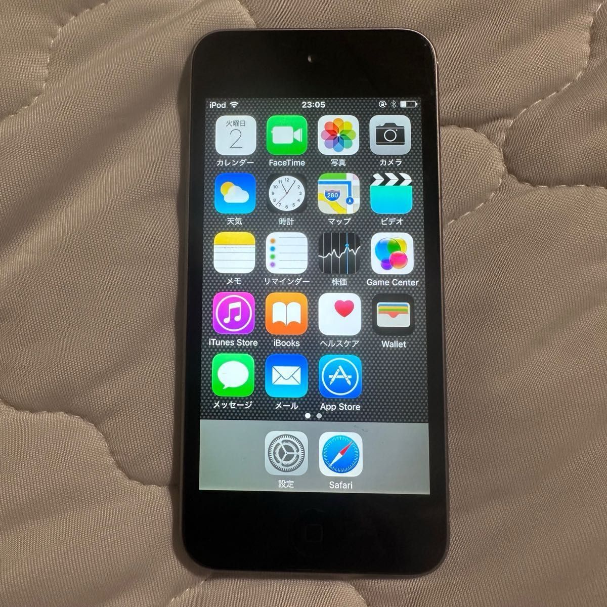 iPod touch 第5世代 16GB ブラック 初期化済み Apple｜Yahoo!フリマ