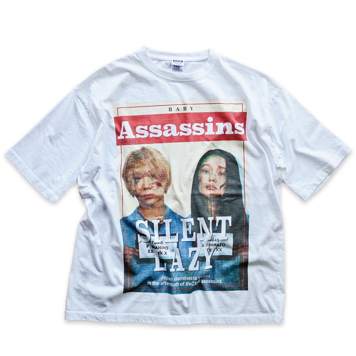 ベイビーわるきゅーれ x behind the scene コラボTシャツ 01 ベビわる